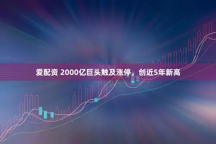 爱配资 2000亿巨头触及涨停，创近5年新高